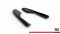 Heck Ansatz Flaps Diffusor V.2 passend für Audi RS3 Limousine 8V Facelift schwarz Hochglanz