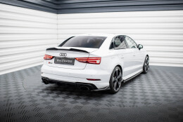 Heck Ansatz Flaps Diffusor V.3 passend für Audi RS3...