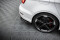 Heck Ansatz Flaps Diffusor V.3 passend für Audi RS3 Limousine 8V Facelift schwarz Hochglanz