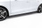 Seitenschweller Ansatz Cup Leisten V.3 passend für Audi RS3 Limousine 8V Facelift schwarz Hochglanz