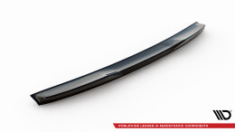 Heck Spoiler Aufsatz Abrisskante 3D passend für BMW M5 Limousine G90 schwarz Hochglanz