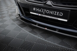 Cup Spoilerlippe Front Ansatz V.1 passend für BMW 5er / i5 M-Paket G60 schwarz Hochglanz