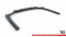 Mittlerer Cup Diffusor Heck Ansatz V.2 passend für BMW 5er / i5 M-Paket G60 schwarz Hochglanz