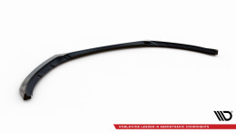 Cup Spoilerlippe Front Ansatz V.1 passend für Jaguar XE X760 Facelift schwarz Hochglanz