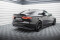 Mittlerer Cup Diffusor Heck Ansatz DTM Look passend für Jaguar XE X760 Facelift schwarz Hochglanz