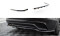 Mittlerer Cup Diffusor Heck Ansatz DTM Look passend für Jaguar XE X760 Facelift schwarz Hochglanz
