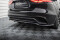 Mittlerer Cup Diffusor Heck Ansatz DTM Look passend für Jaguar XE X760 Facelift schwarz Hochglanz