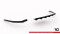 Mittlerer Cup Diffusor Heck Ansatz DTM Look passend für Jaguar XE X760 Facelift schwarz Hochglanz