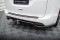 Mittlerer Cup Diffusor Heck Ansatz DTM Look passend für Chrysler Pacifica Mk2 Facelift schwarz Hochglanz