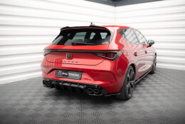 Heck Ansatz Diffusor passend für Cupra Leon...