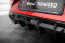 Heck Ansatz Diffusor passend für Cupra Leon Hatchback Mk1 schwarz Hochglanz