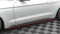 Seitenschweller Ansatz Cup Leisten V.2 für Ford Mustang Mk6 Facelift Rot Hochglanz