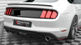 Heck Ansatz Flaps Diffusor V.2 für Ford Mustang Mk6...