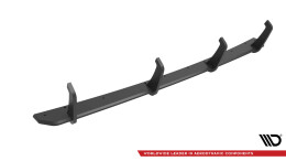 Street Pro Heckschürze Heck Ansatz Diffusor passend für BMW 3er Limousine / Touring G20 / G21 Facelift rot