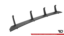 Street Pro Heckschürze Heck Ansatz Diffusor passend für BMW 3er Limousine / Touring G20 / G21 Facelift rot