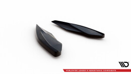 Street+ Heck Ansatz Flaps V.2 passend für CUPRA Leon Hatchback Mk1 schwarz Hochglanz