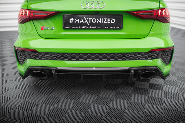 Prepreg Carbon Fiber Heck Ansatz Diffusor passend für Audi RS3 8Y