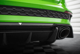 Carbon Fiber Heck Ansatz Diffusor passend für Audi RS3 8Y