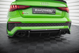 Prepreg Carbon Fiber Heck Ansatz Diffusor passend für Audi RS3 8Y