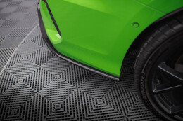 Carbon Fiber Heck Ansatz Flaps Diffusor V.2 für  Audi RS3 Limousine 8Y
