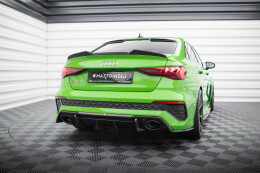 Carbon Heck Ansatz Flaps Diffusor V.2 für Audi RS3...