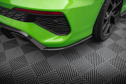 Prepreg Carbon Fiber Heck Ansatz Flaps Diffusor V.2 passend für Audi RS3 Limousine 8Y