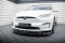 Cup Spoilerlippe Front Ansatz V.1 passend für Tesla Model X Mk1 Facelift schwarz Hochglanz