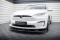 Cup Spoilerlippe Front Ansatz V.2 für Tesla Model X Mk1 Facelift schwarz Hochglanz