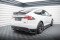 Mittlerer Cup Diffusor Heck Ansatz DTM Look für Tesla Model X Mk1 Facelift schwarz Hochglanz