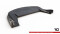 Mittlerer Cup Diffusor Heck Ansatz DTM Look passend für Tesla Model X Mk1 Facelift schwarz Hochglanz