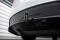 Mittlerer Cup Diffusor Heck Ansatz DTM Look passend für Tesla Model X Mk1 Facelift schwarz Hochglanz
