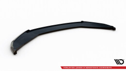 Cup Spoilerlippe Front Ansatz V.1 passend für Skoda Kodiaq Sportline Mk1 Facelift schwarz Hochglanz
