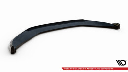 Cup Spoilerlippe Front Ansatz V.2 für Skoda Kodiaq Sportline Mk1 Facelift schwarz Hochglanz