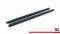 Seitenschweller Ansatz Cup Leisten für Skoda Kodiaq Sportline Mk1 Facelift schwarz Hochglanz