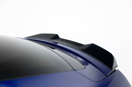 Heck Spoiler Aufsatz Abrisskante 3D passend für Porsche Taycan Turbo S Mk1 schwarz Hochglanz