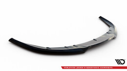 Cup Spoilerlippe Front Ansatz für Porsche Taycan / Taycan 4 / Taycan 4S / Taycan GTS Mk1  schwarz Hochglanz