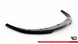 Cup Spoilerlippe Front Ansatz passend für Porsche Taycan / Taycan 4 / Taycan 4S / Taycan GTS Mk1 schwarz Hochglanz