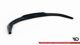 Cup Spoilerlippe Front Ansatz passend für Porsche Taycan / Taycan 4 / Taycan 4S / Taycan GTS Mk1 schwarz Hochglanz