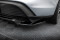 Mittlerer Cup Diffusor Heck Ansatz DTM Look passend für Porsche Taycan / Taycan 4 / Taycan 4S / Taycan GTS Mk1 schwarz Hochglanz