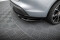 Mittlerer Cup Diffusor Heck Ansatz DTM Look passend für Porsche Taycan / Taycan 4 / Taycan 4S / Taycan GTS Mk1 schwarz Hochglanz