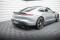 Mittlerer Cup Diffusor Heck Ansatz DTM Look passend für Porsche Taycan / Taycan 4 / Taycan 4S / Taycan GTS Mk1 schwarz Hochglanz