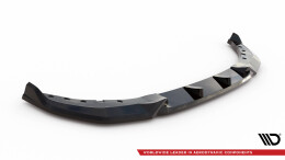 Cup Spoilerlippe Front Ansatz passend für BMW 3er Limousine / Touring G20 / G21 Facelift schwarz Hochglanz