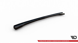 Mittlerer Cup Diffusor Heck Ansatz passend für BMW 3er Limousine / Touring G20 / G21 Facelift schwarz Hochglanz