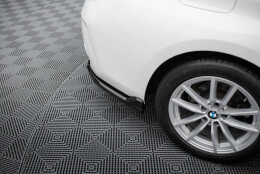 Heck Ansatz Flaps Diffusor passend für BMW 3er Limousine / Touring G20 / G21 Facelift schwarz Hochglanz
