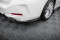 Heck Ansatz Flaps Diffusor passend für BMW 3er Limousine / Touring G20 / G21 Facelift schwarz Hochglanz