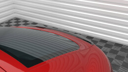 Heck Spoiler Aufsatz Abrisskante für Audi TT 8J schwarz Hochglanz