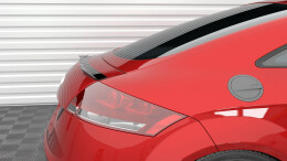 Heck Spoiler Aufsatz Abrisskante passend für Audi TT 8J schwarz Hochglanz