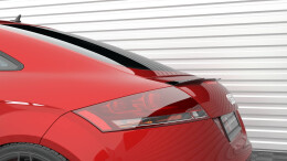 Heck Spoiler Aufsatz Abrisskante passend für Audi TT 8J schwarz Hochglanz