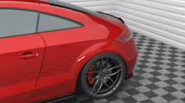 Heck Ansatz Flaps Diffusor passend für Audi TT 3.2...