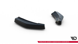 Heck Ansatz Flaps Diffusor passend für Audi TT 3.2 V6 8J schwarz Hochglanz